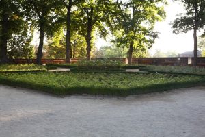 Burggarten - früh morgens ohne Touristen